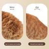 Pet Detangling Comb for Cats Dogs Double-Sided Knot-Opening And Hair Removal Grooming Tool with Self-Cleaning Button Non-Slip Handle Tangle-free Pet