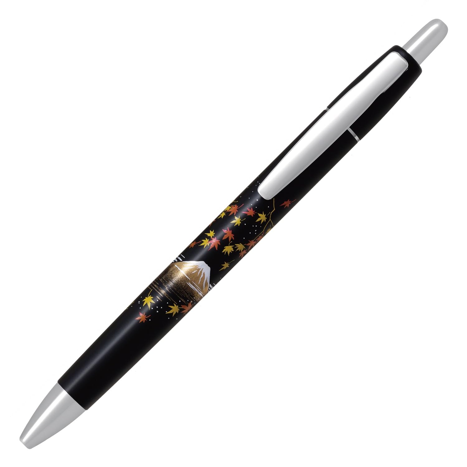 

Pilot Ballpoint Miyabi Emaki Autumn Leaves on FM Pen, BM-2SR, Mt. Fuji,