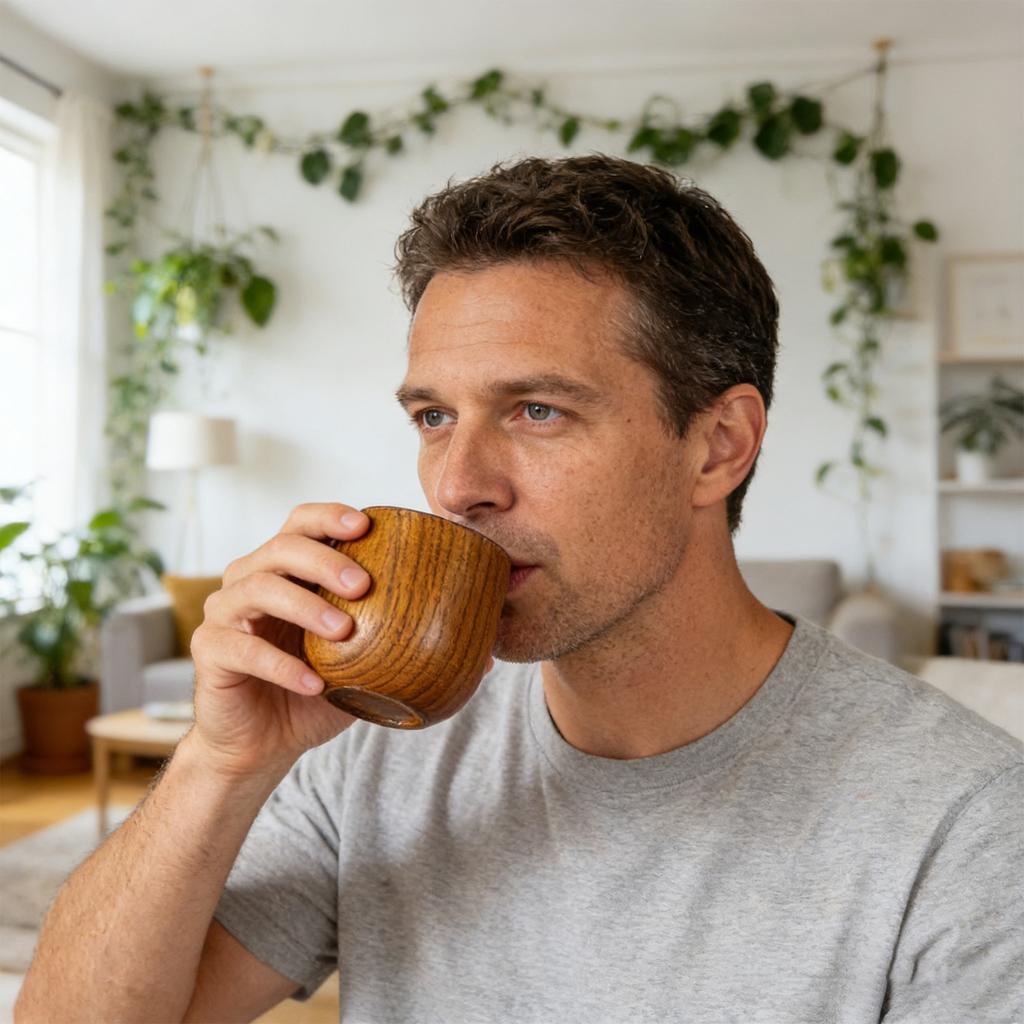 Karbonisierte Jujubeholzbecher, Bauchige Becher, Kleine Weinkelche, Holzbecher für den Alltag, Restaurant-Teetassen.