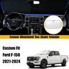 Custom Fit For 2021-2024 Ford F-150 F150 Windshield Sun Shade Cover Sun Visor