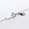 4℃ teardrop Necklace 2018 Christmas Limited K10 white gold 1.2g Women Used