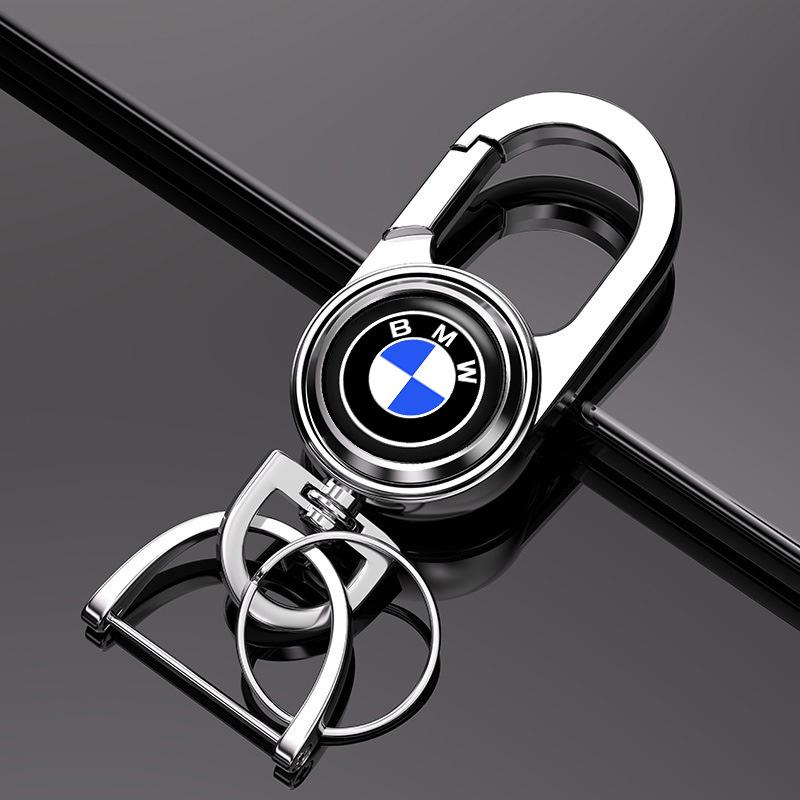 3D Metal Car Logo Key Chain Gift Keyring Keychain For BMW E46 E90 E60 F30 F10 X1 X2 X3 X5 X4 X6 X7 G30 G20 Interior Accessories dnsh52