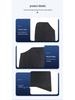 GAC Toyota 2022-2024 Venza Nylon Floor Mats - Durable Black Design