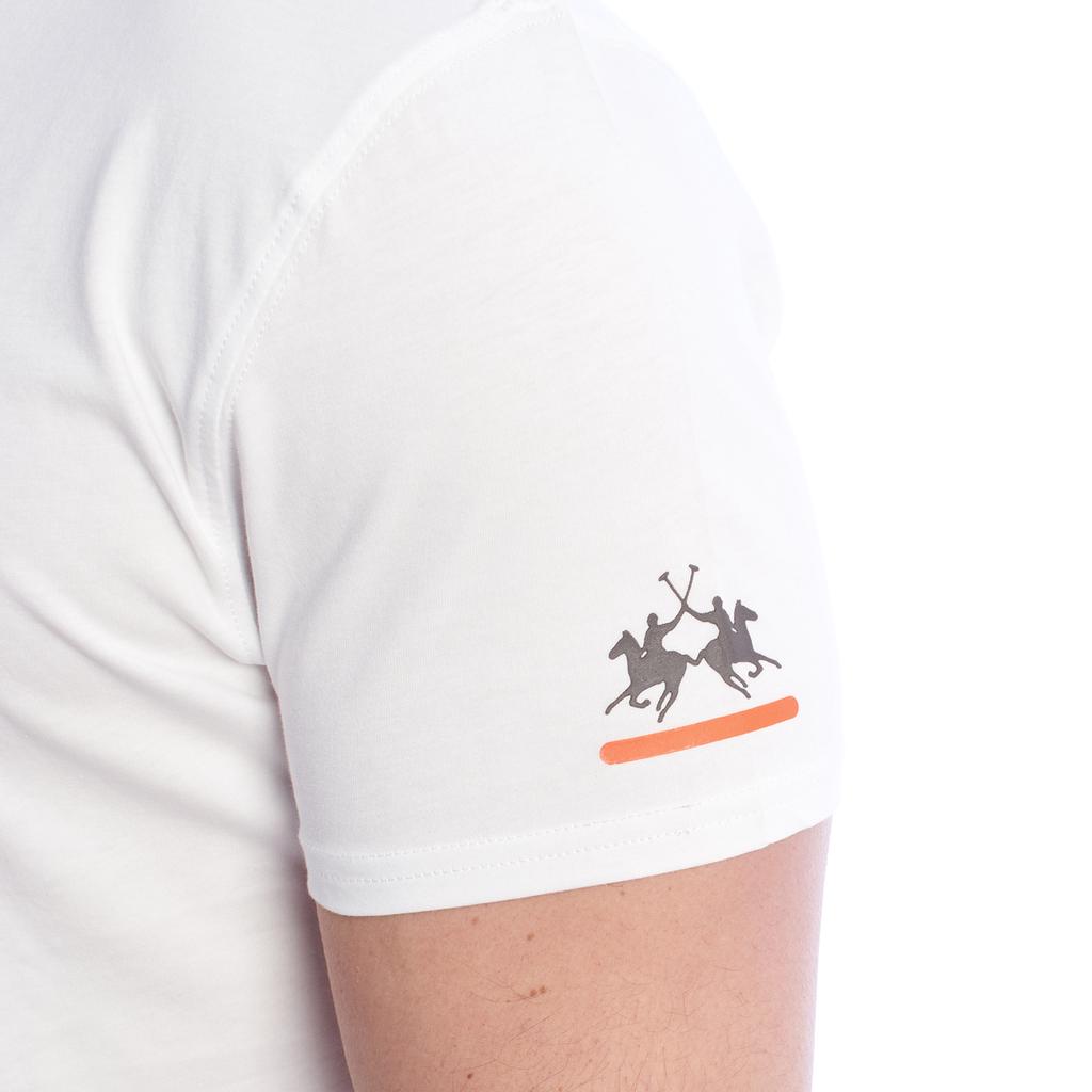 Herren-T-Shirt mit normaler Passform und kurzen Ärmeln YMR312-JS206