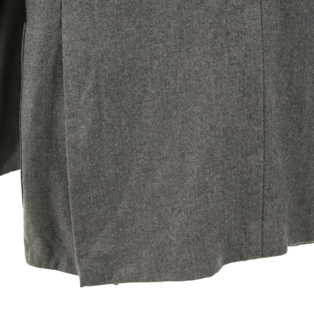 LANVIN 80s 90s Wool Blend Old tailored jacket 7 gray blazer Men's Used