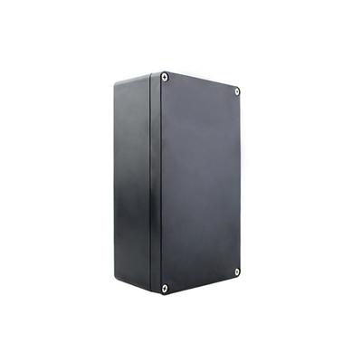 Professionelle ABS-Kunststoff-Anschlussdose Wasserdicht IP67 Elektronikprojektgehäuse Staubdicht Schwarzes Gehäuse
