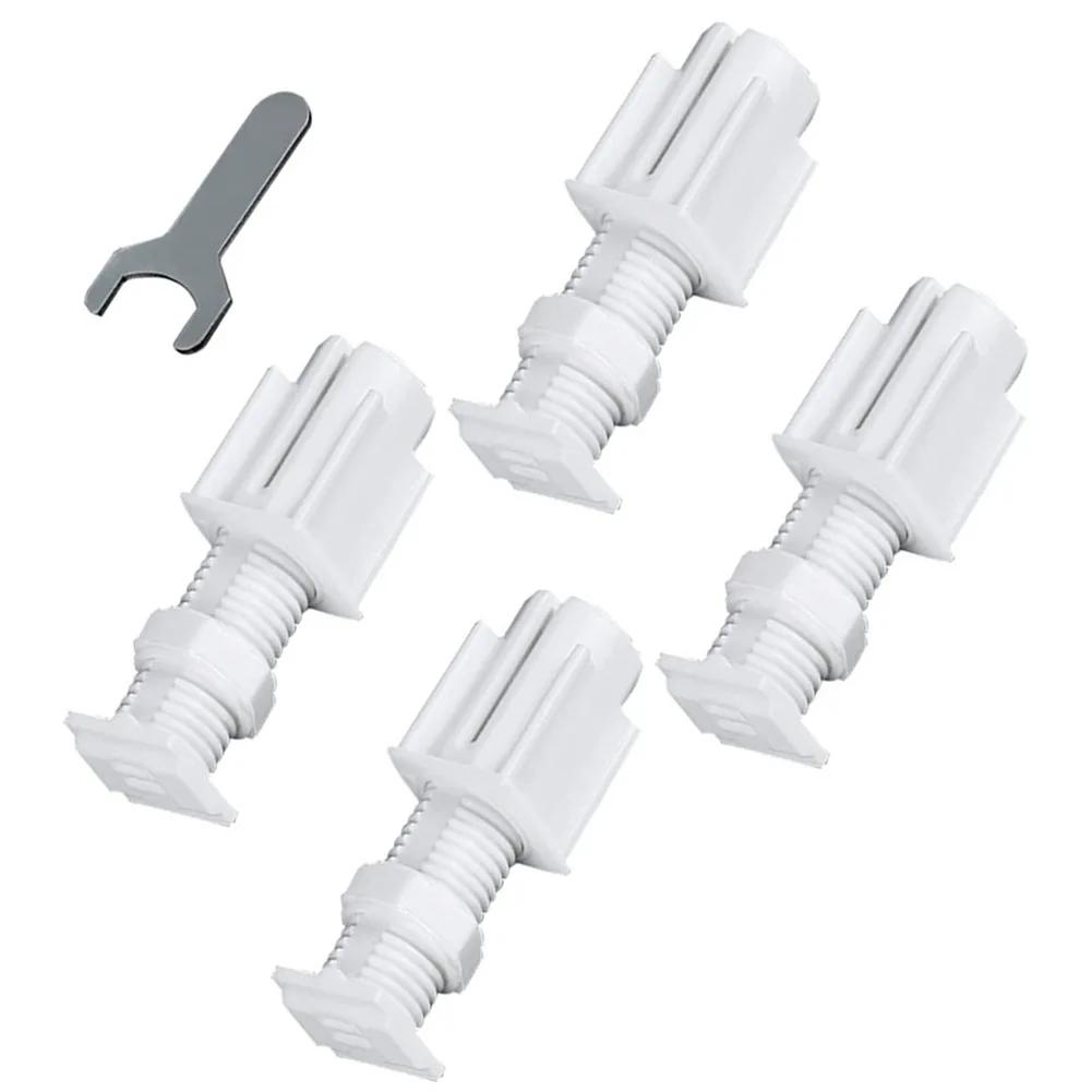 4Pack No Drill Blind Brackets Kit Twist Fit For Roller Blinds Tool Installation Window Hardware Rolling Shutters Parts