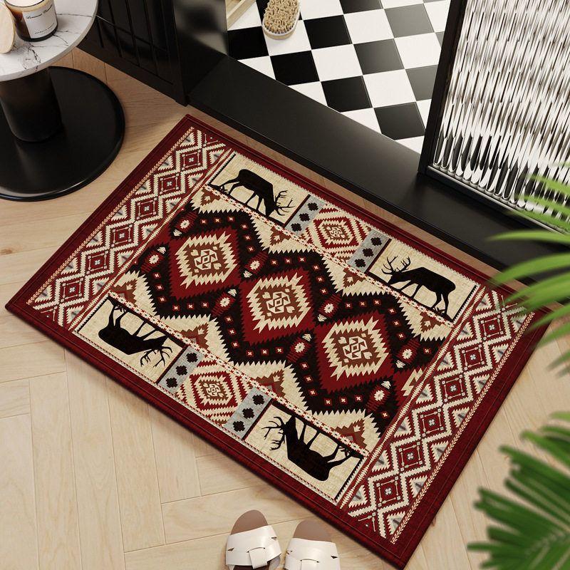 

Toilet Bathroom Floor Mat - Anti-slip Mat for Bathrooms - Quick-drying and Dirt-resistant Mat - Dry and Wet Separation - Thick Carpet 40* 60cm