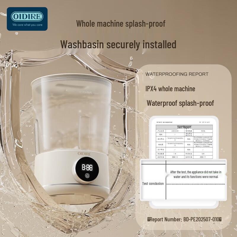 OIDIRE Mini Portable Washing Machine CN Plug (adapter Included)