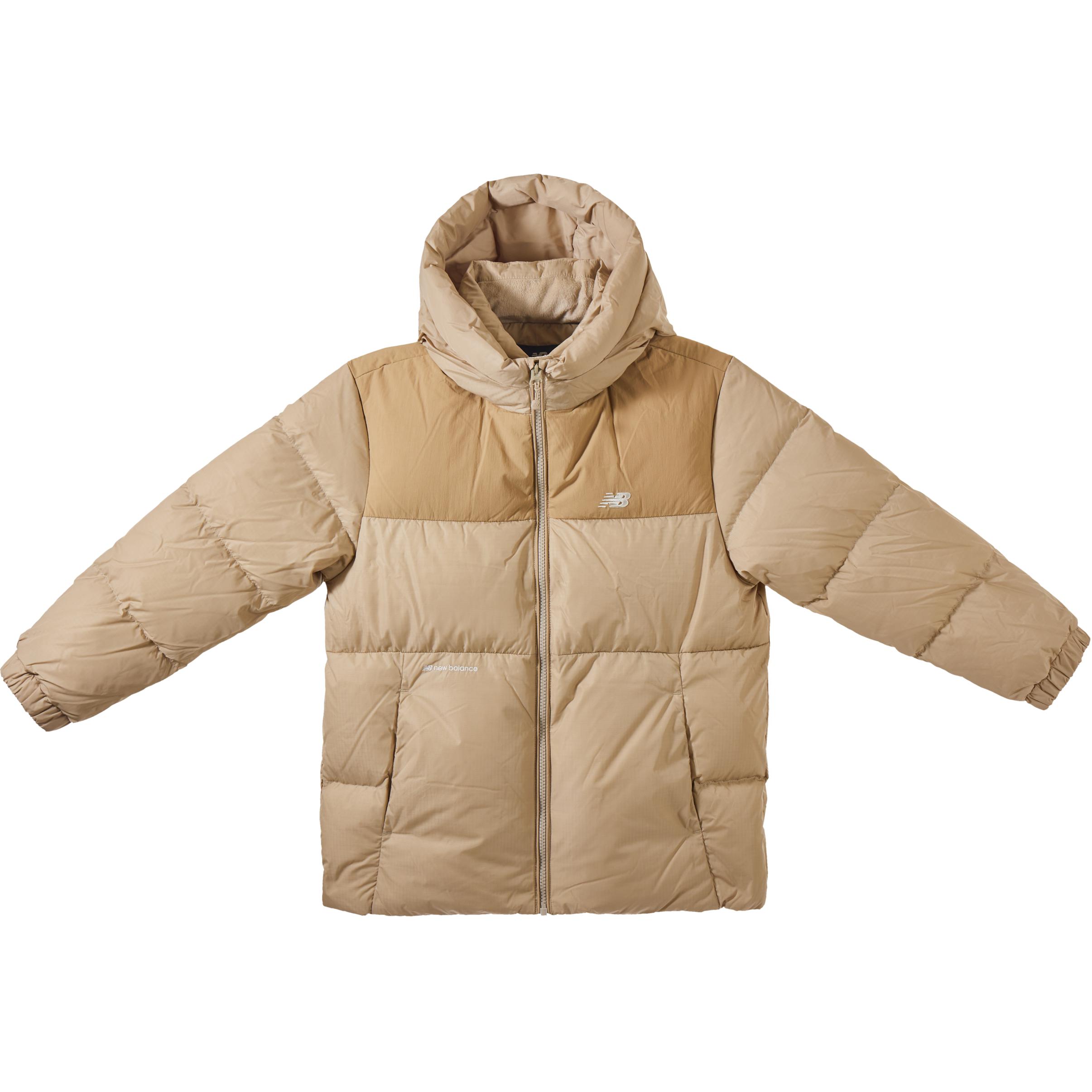 New Balance Grade School Down Jackets Hooded Moderate ND7PE41013-BEI 140