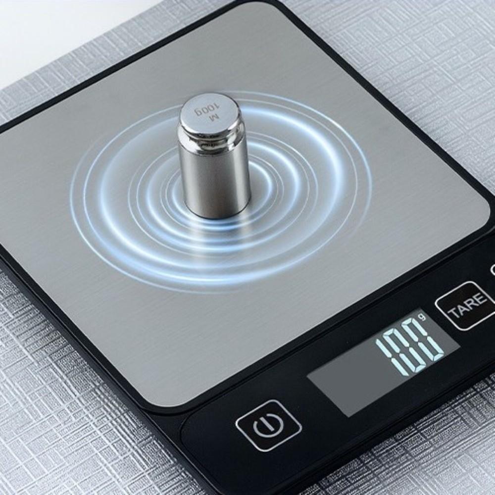 Stainless Steel Electronic Scale High Precision Digital Kitchen Scale LCD Digital Scale  Cooking