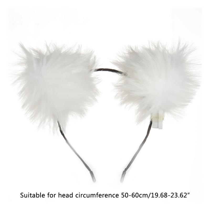 Cute Animals Fox Ears Durable Hair Hoop Women Headband Makeup for Head Band for Washing Face Christmas Hair Accessories