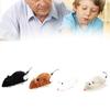 Wind Up Mouse Racing Mini Jumping Rat Plush Mice Realistic Looking Pet with Twirling Tail,Wind Up Toys for Birthday Gift