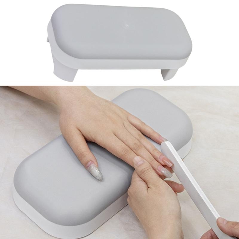 Nail Arm Rest,Detachable Nail Hand Rest for Manicure Soft Hand Rest for Acrylic Nail Nail Hand Pillow for Home Salon