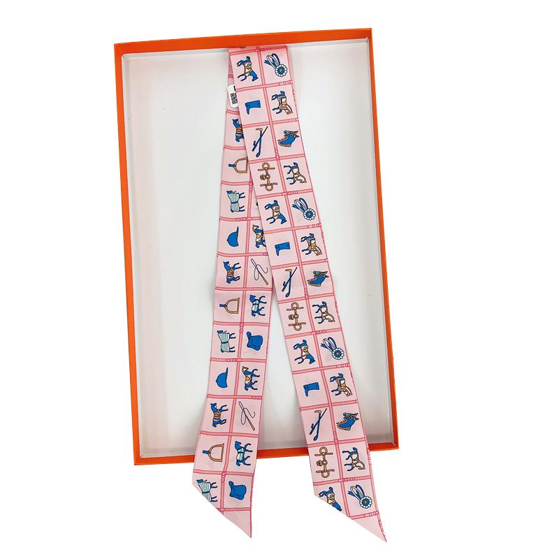 

Дизайн бренда Мягкий 100% твиловый шелковый шарф-люкс Модный шарф для женщин Фуляр Палантин Шарфы Носовой платок Повязка на голову 5X85 CM