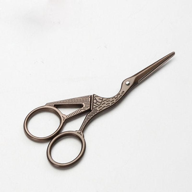 Vintage Crane Shape Stainless Steel Scissors, Vintage Shears, Chinese Kung Fu Teaware Accessories, Cutter Tool Crafts, Pry Tea