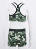 Kids Girls 2Pcs Tankini Swimsuits Printed Tank Top Vest and Shorts Swimwear Bathing Suits
