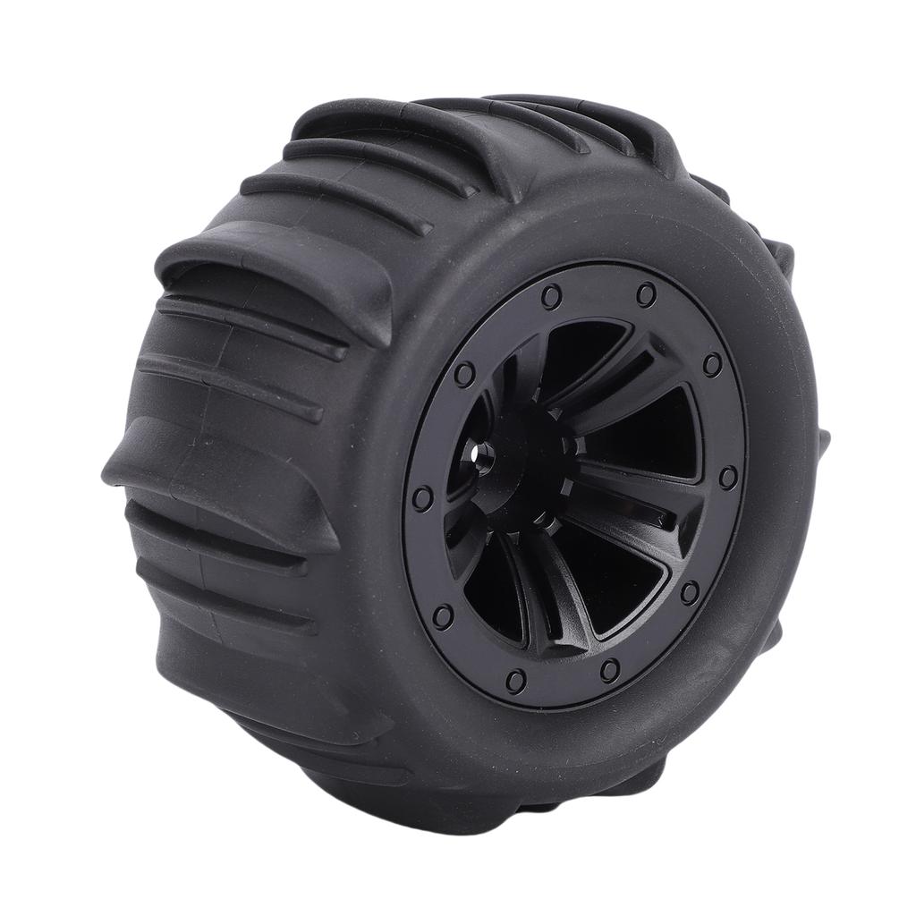   RC Car Tires, 4PCS Rubber Tire Set Crawler Wheel Tire Compatible with 1Celsius14 1Celsius16 Scale RC Cars Replacement for   MJX HBX  