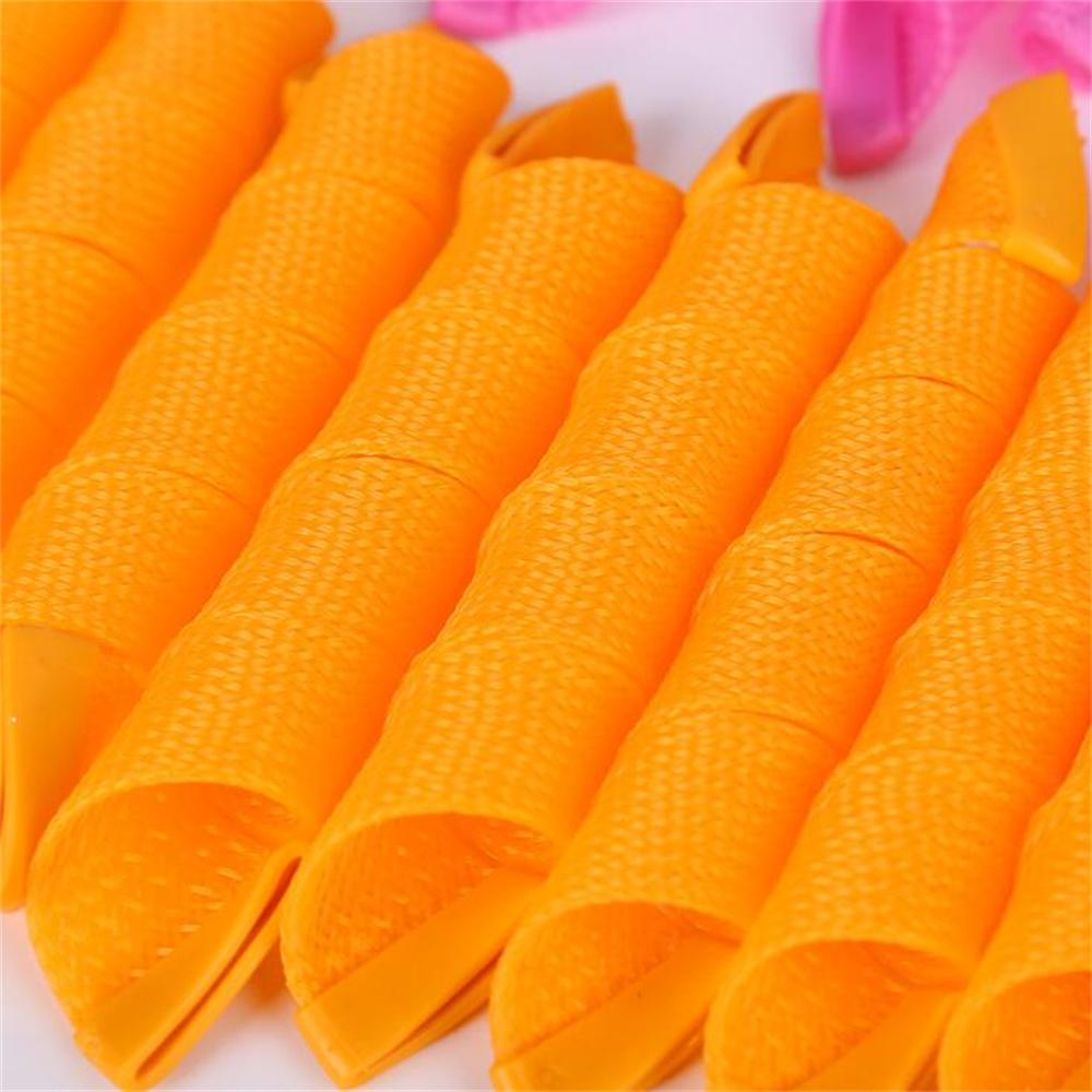 10pcs Heatless Hair Curler No Heat Hair Rollers Sleeping Soft Spiral Curls Lazy Perm Curling Rod Wave Formers Hair Styling Tools