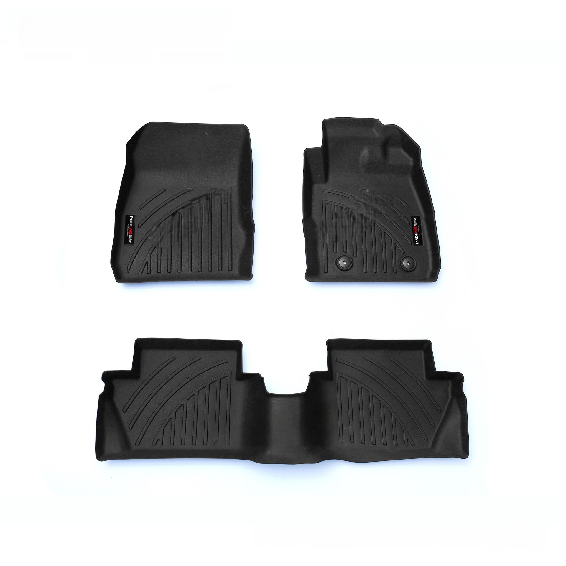 Ford EcoSport 12-Year RHD TPE Odorless, Wear-Resistant, Eco-Friendly, Waterproof, Anti-Slip Car Floor Mats