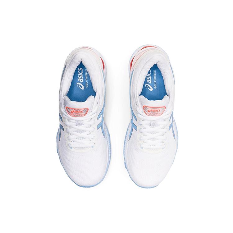 New Asics Gel Nimbus 22 'White Blue Bliss' Women's 1012A587-103