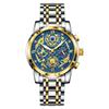Luxury Hollow Men'S Watch Waterproof Luminous Quartz Watch