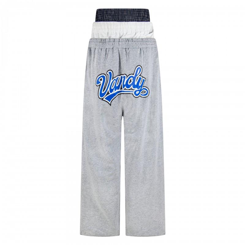 Protocol Index Mens Casual Pants Loose Fit Cotton Straight Leg Trousers Streetwear