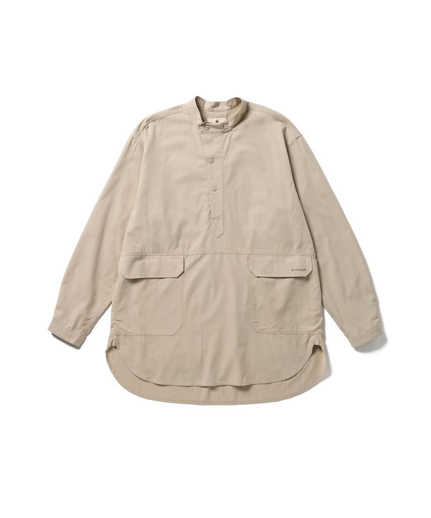 Jacket TAKIBI Light Ripstop Pullover Size M IVORY Festival Camping Outdoor [Snow Peak] SH-25SU102