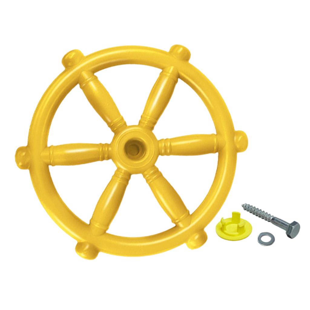 Pirate Ship Steering Wheel Children's Gym Playhouse Toy for Creative Play And