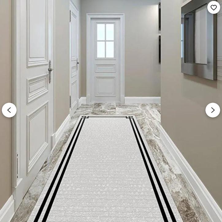 

Gray Mid-Century Runner Rug Abstract Orange Circles Mid Century Colorful Corridor Hallway Carpet Non-Slip Runner Rug Carpet 40X120CM