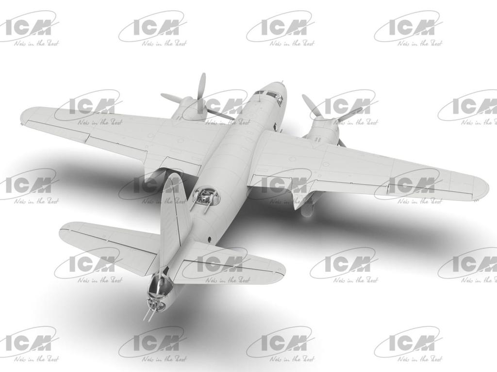 ICM WWII American Marauder Plastic Model Kit 48320 1/48 B-26B