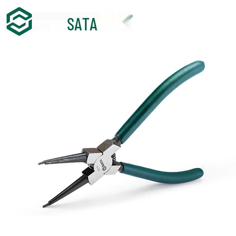 SATA German Internal Straight Snap Ring Pliers
