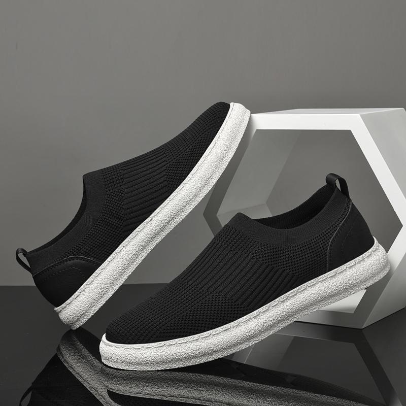 Summer Casual Men Shoes Business Mesh Dress Shoes Breathable Men Sneakers Hot Sale Soft Slip On Flats Lightweight Man Moccasins