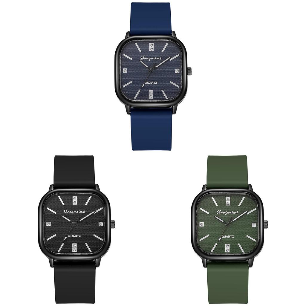Vintage Style Quartz Watch With Silicone Band For Men And Women
