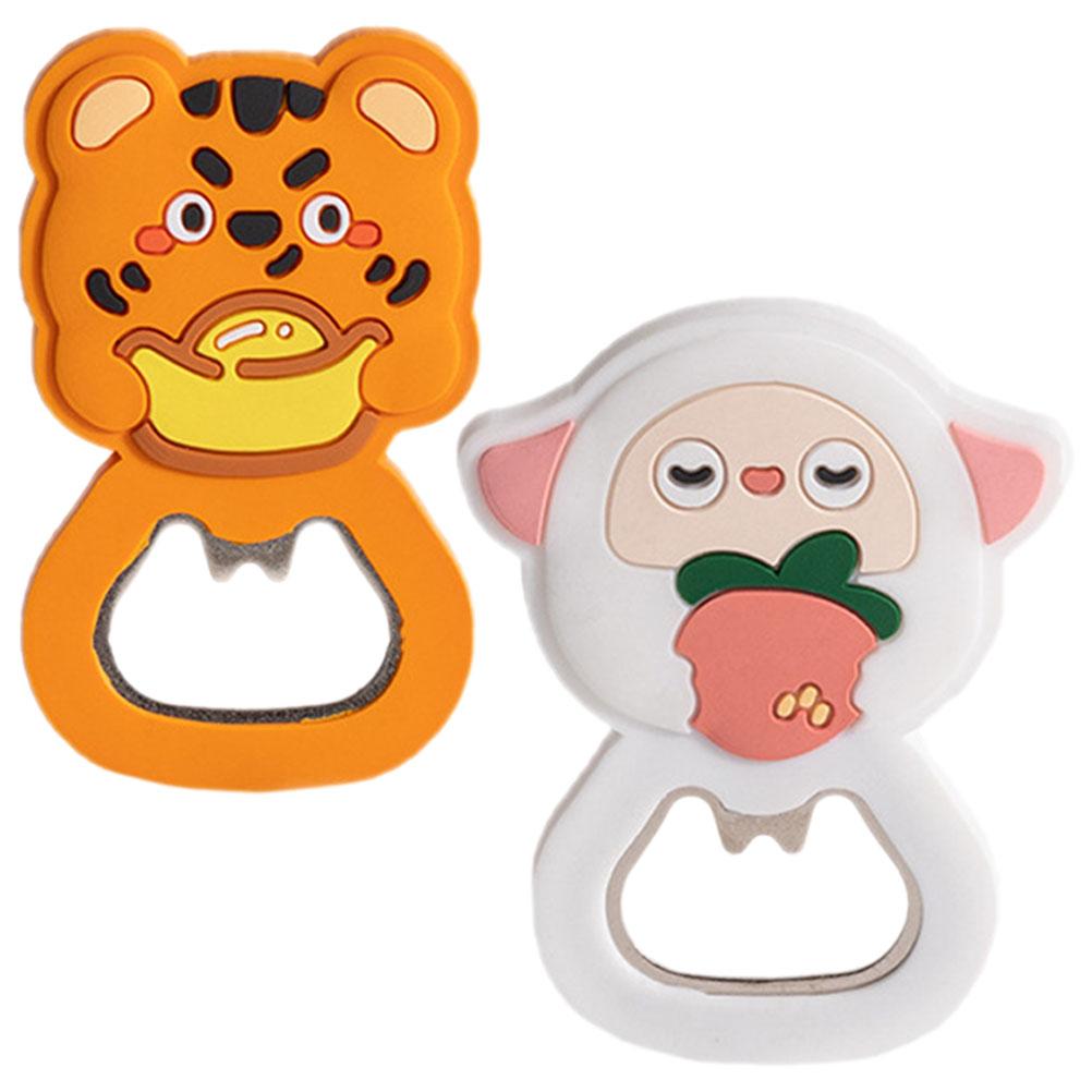 

2 шт. Магниты мультфильм штопор открывалка для пивных бутылок открывалки мотоцикл магнит на холодильник