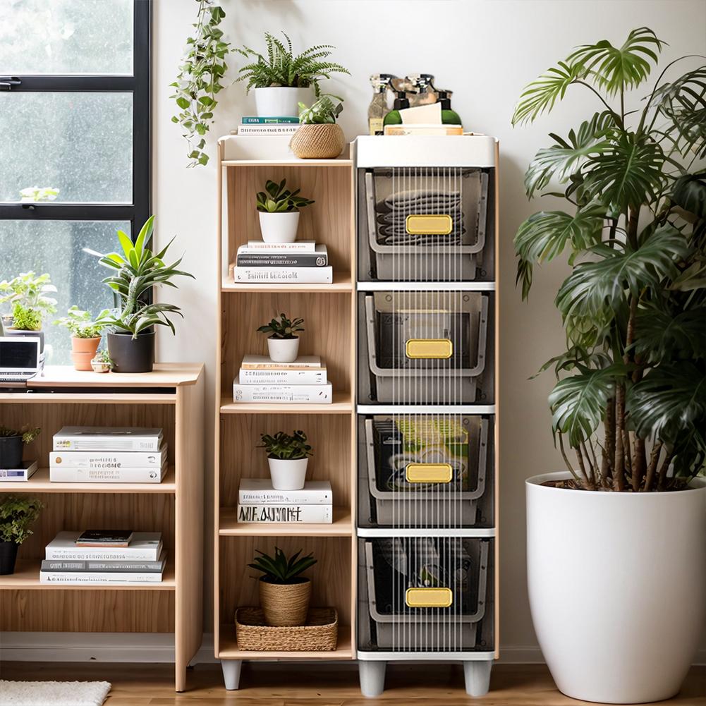 

Узкий туалетный шкаф для хранения 4/5 ярусов Водонепроницаемый узкий туалетный комод Стеллаж для щелей для небольших помещений Спальня Ванная комната United States