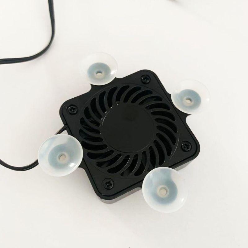 

Универсальная портативная мини-USB охлаждающая подставка для мобильного телефона, вентилятор радиатора, радиатор с 4 маленькими присосками