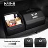 Car Trunk Storage Box High-capacity Leather Organizer Case For MINI Cooper JCW Countryman Clubman Cabrio Paceman Coupe R56 F56