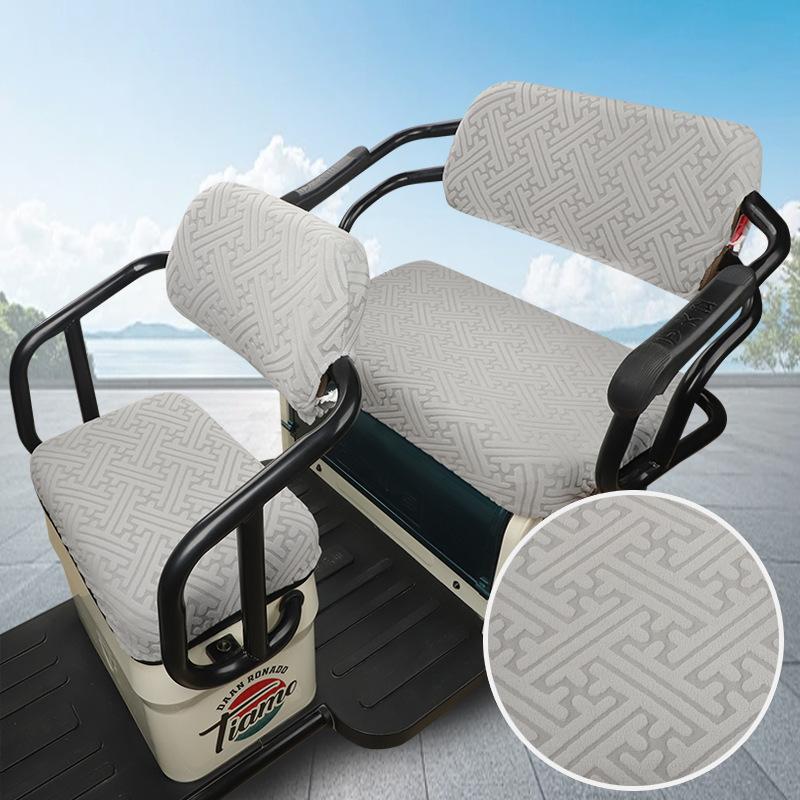 Electric Vehicle Seat Cushion Cover All-Inclusive Electric Tricycle Seat Cushion Wear-Resistant Seat Covers For All Seasons