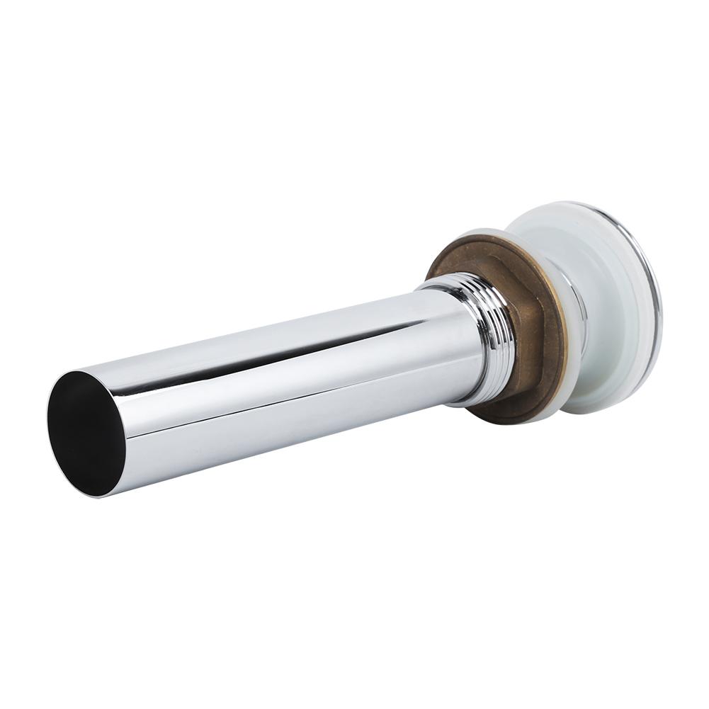 Household Basin Sink Electroplating Pop Up Drain Stopper Kit Wash Basin AccessoriesWithout Overflow Hole