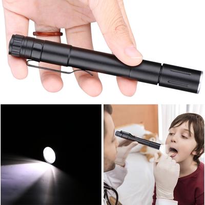 (Great home)Q5 LED Flashlight Clip Mini Torch Pen Light AAA Lamp Small Lamp