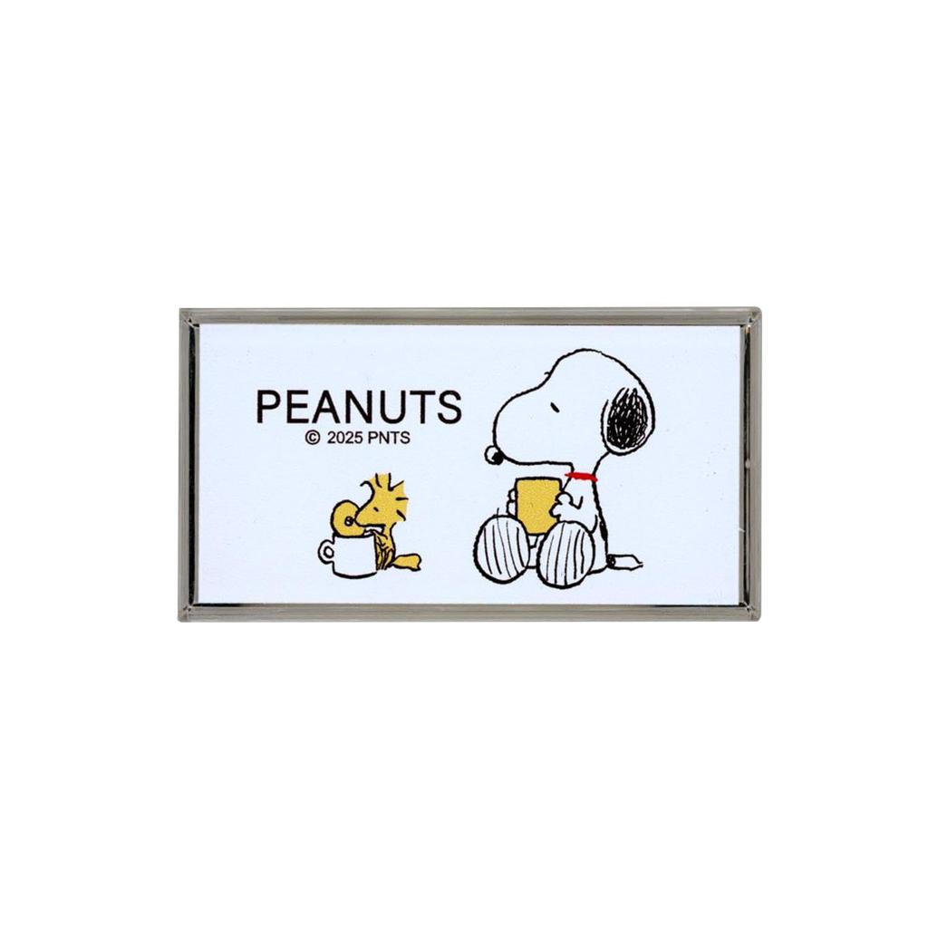 Misasa Sewing Kit Snoopy PEANUTS Zipper Pouch classroom emergency Gray 18702 (for carrying, use, repairs) No.