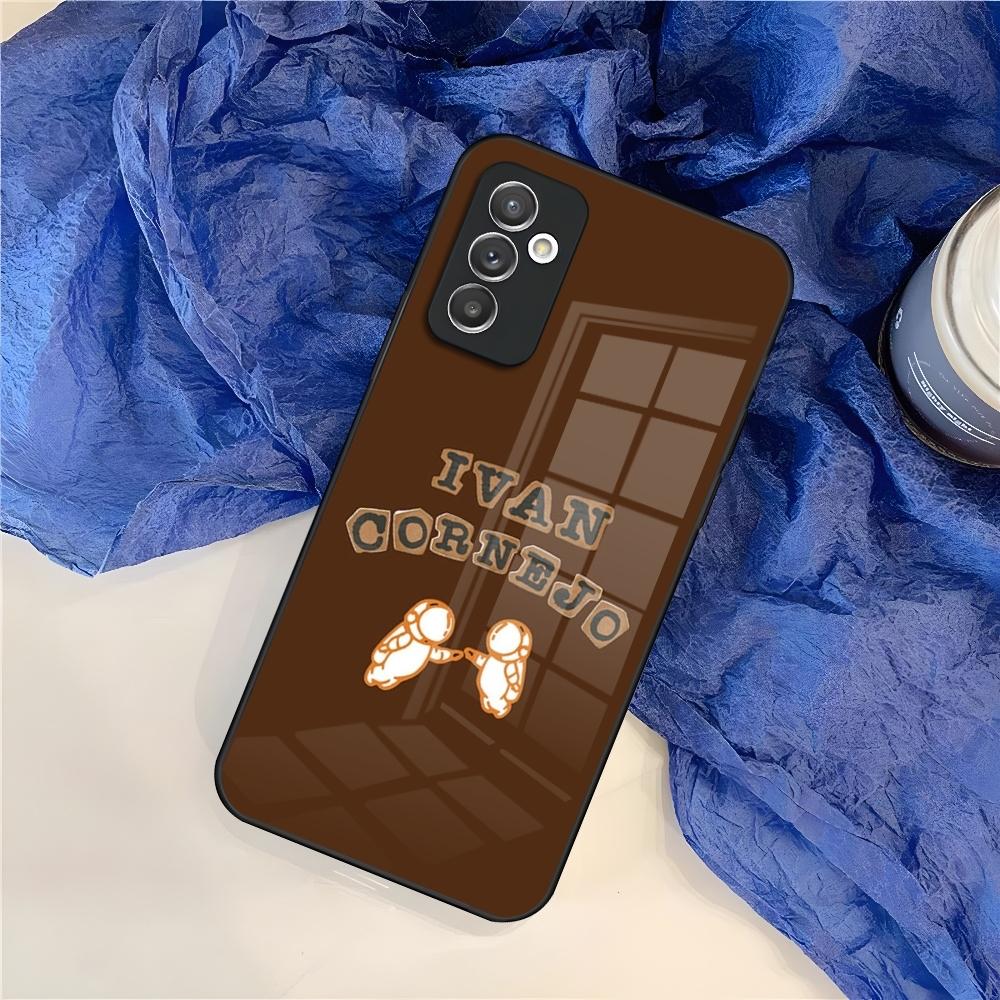 Ivan Cornejo Rapper Phone Case for Samsung S25 S24 S30 S21 S23 S20 S22 Fe S10 E S9 Note 20 Pro Ultra Plus Glass Cover