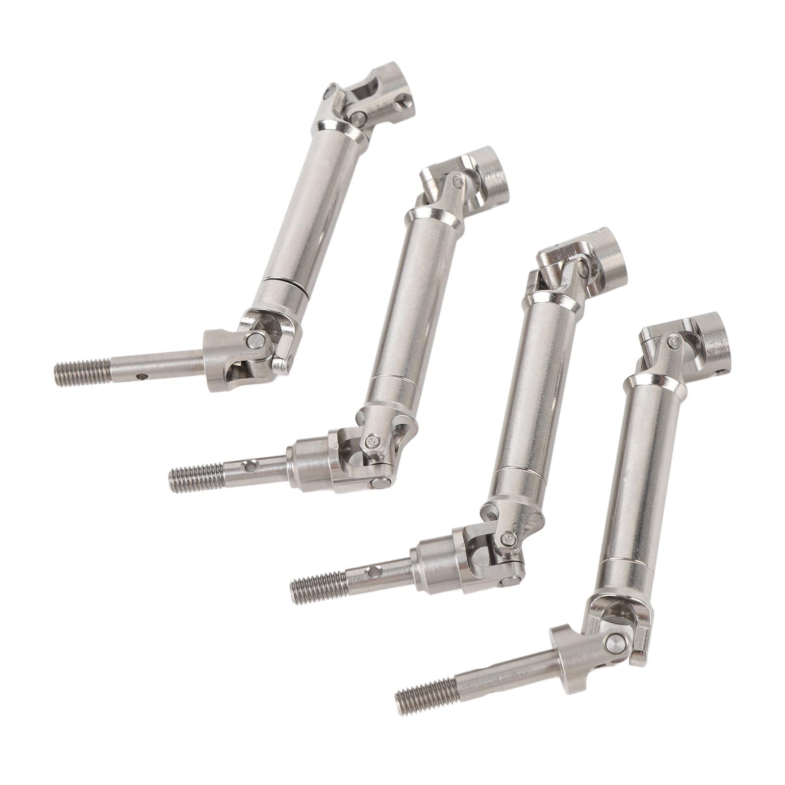 

4PCS RC Car Front Rear Drive Shaft Set Alloy Metal RC Drive Shaft Parts for Slash 110 Upgrade