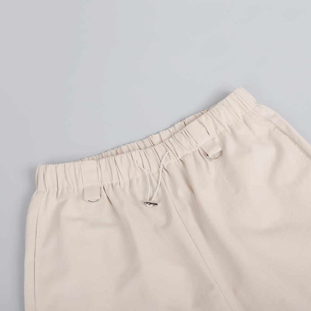 GMXIA Workwear Pants Spring Summer Women Comfortable Casual Neutral Style Drawstring Large Pockets Wide Leg Work Pants