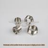 304 Stainless Steel Reducing Nipple, Male/Female, Thickened, 6-Point to 4-Point, 4-Point to M14 Pressure Gauge Adapter