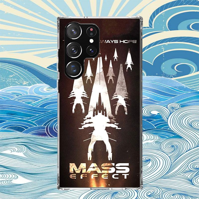 N7 Mass Effect Phone Case For Samsung Galaxy S25 S24 S23 Plus S22 Ultra S21 S20 FE S10 + S25 Edge Funda Shell Coque Galaxy S25 S