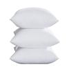 Down Feather Pillow Insert with Peach Skin Fabric, All-Cotton Cushion, Lumbar Pillow, Backrest Core (Available In Sizes 45, 50, 55, 60).
