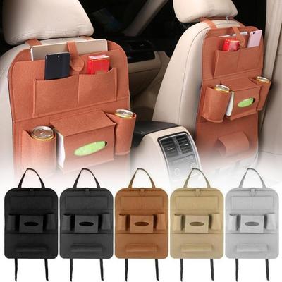Car Seat Backrest Storage Bag Multi-Pocket Car Trunk Organizer Hanging Back Seat Storage Bag Storage Pocket Car Accessories.