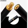 Gold With Black Luxury Pattern Straight Handle Walking Stick For Man Fashionable Canes Woman Detachable Cosplay Party Sticks